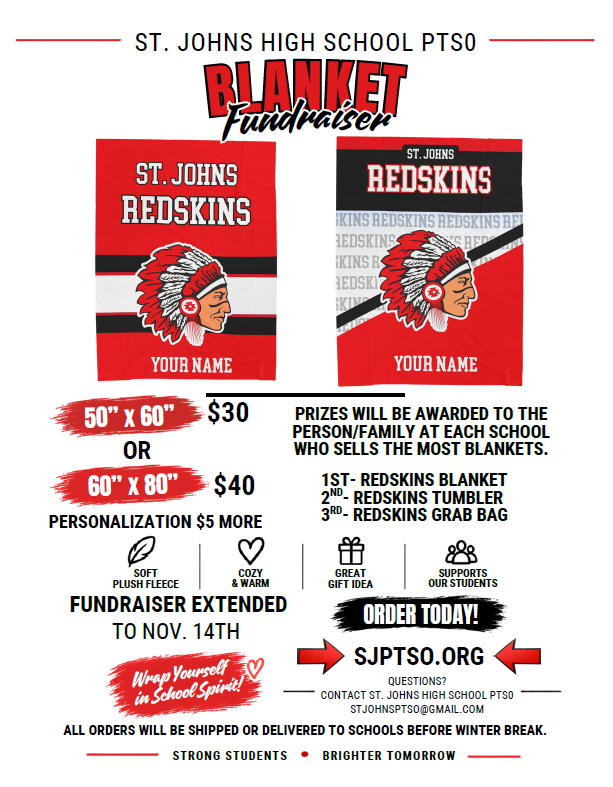 PTSO Blanket Fundraiser