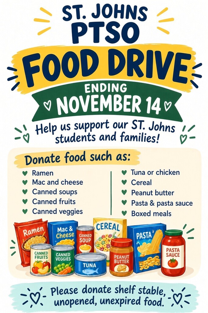 PTSO Food Drive
