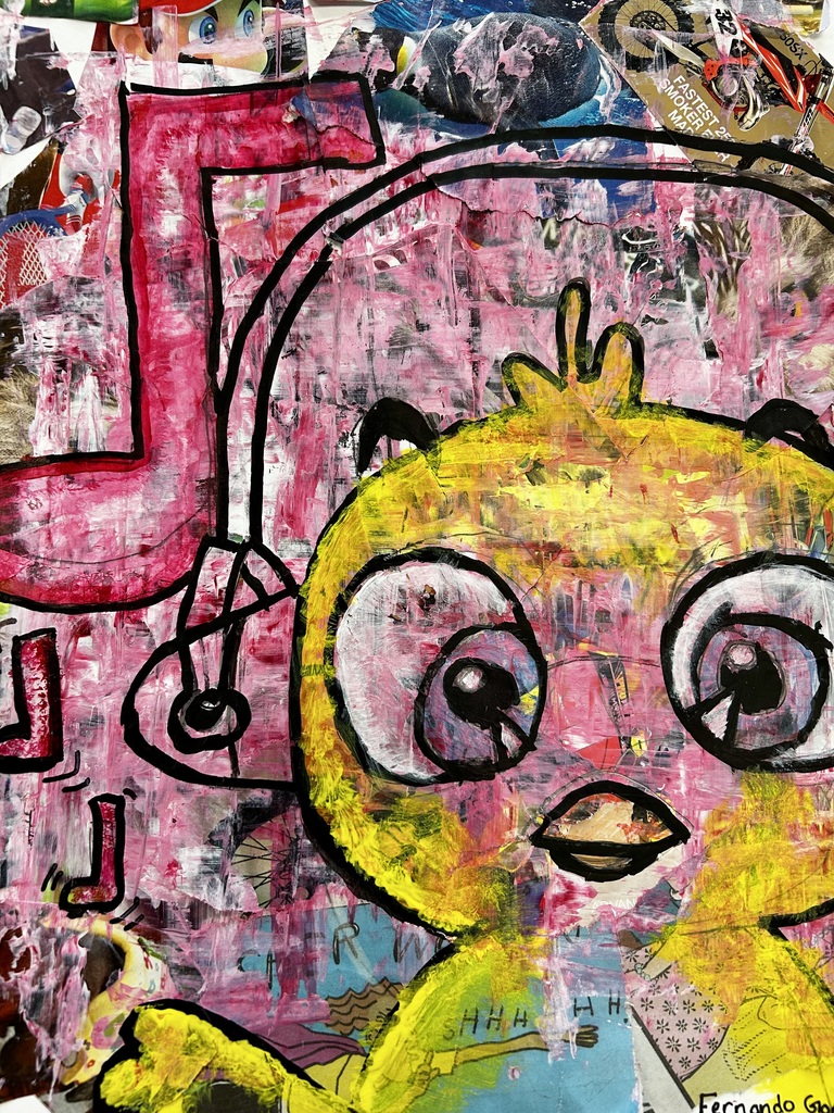 Scholastic Art Award Honorable Mention Painting: Fernando