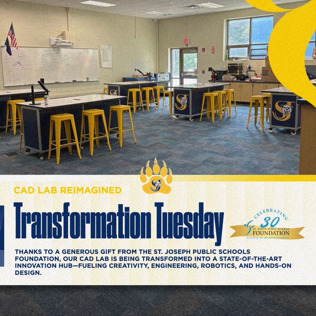 The new Innovation space at St. Joseph High School