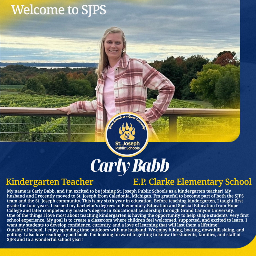 Picture of Carly on a balcony overlooking a field.