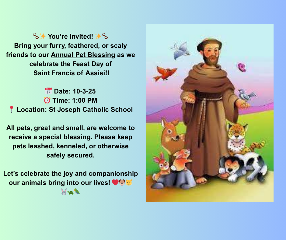 Feast Day of St Francis of Assisi