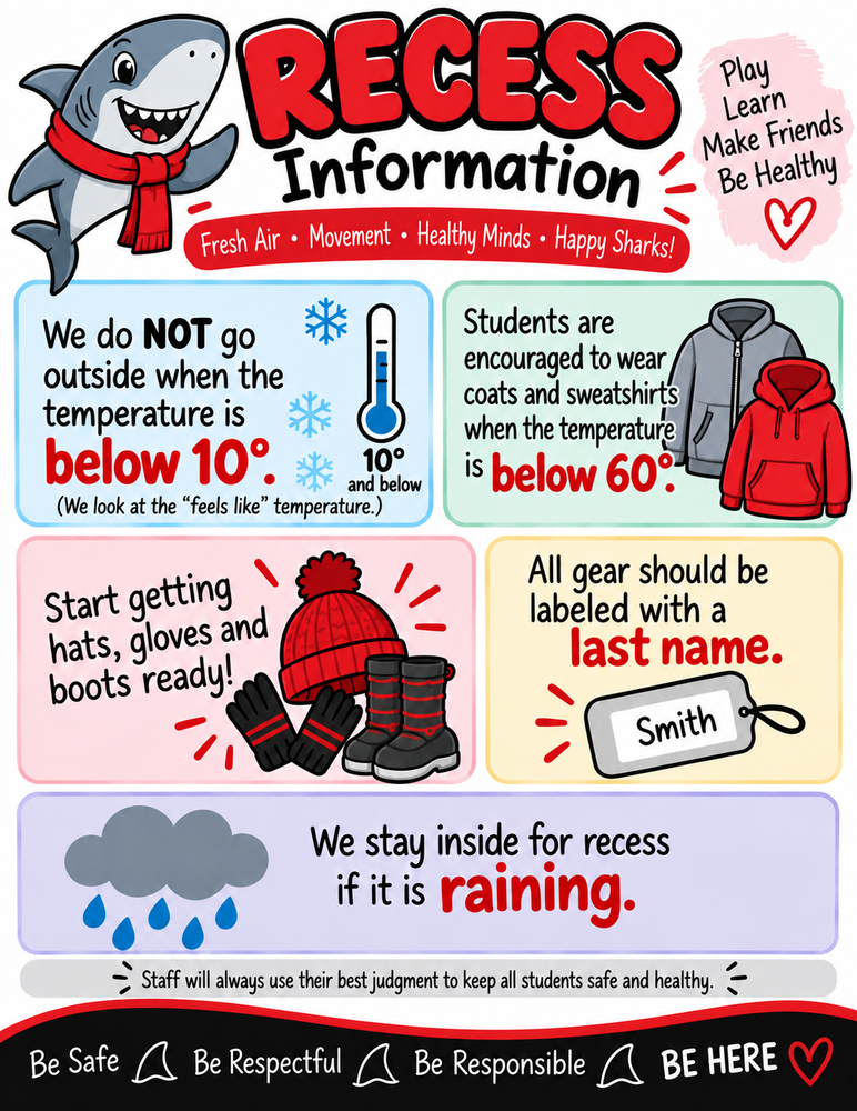 Recess Info.