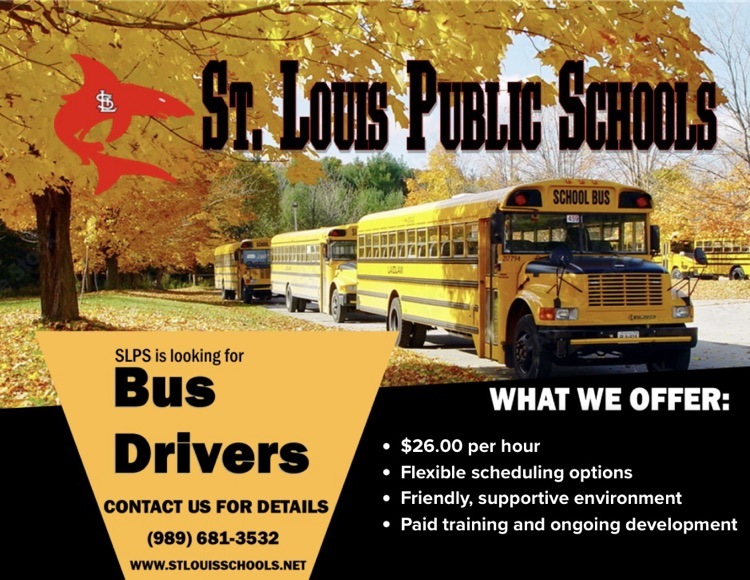 SLPS is looking for bus drivers!
