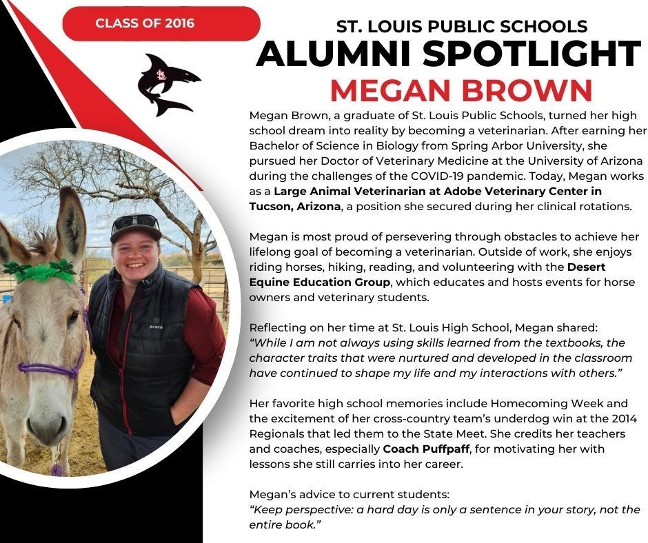 Alumni Spotlight - Megan Brown Class of 2016