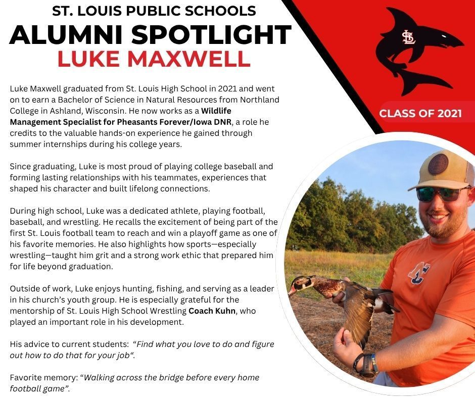 Alumni Spotlight - Luke Maxwell class of 2021