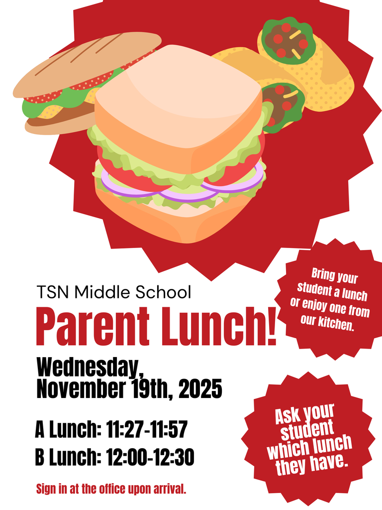 Parent Lunch Flyer