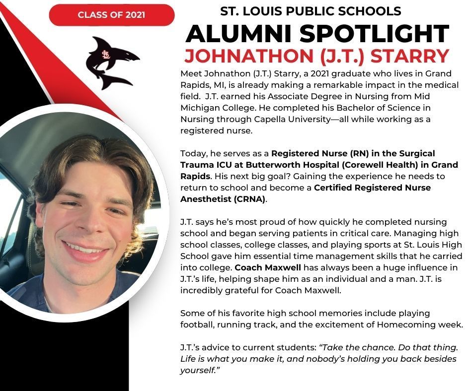 JT Starry, Class of 2021 Alumni Spotlight Feature