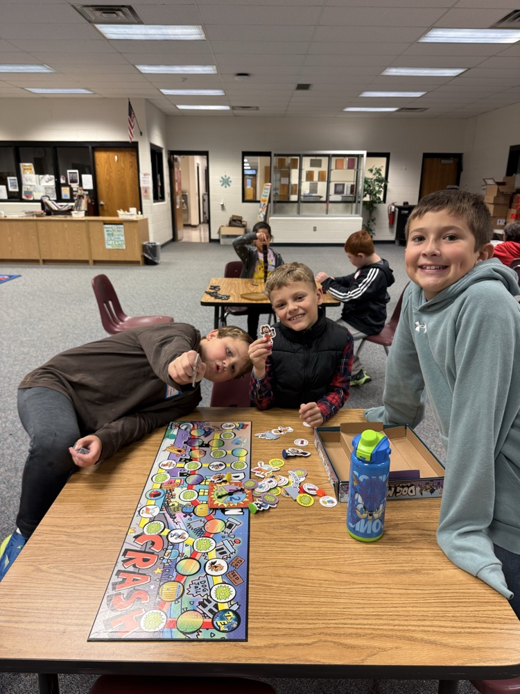 Board games with Mr. Hollar