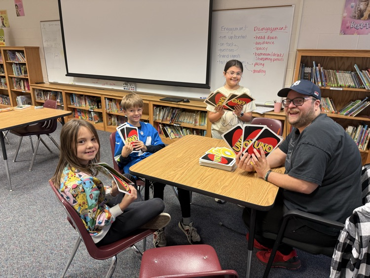 Board games with Mr. Hollar