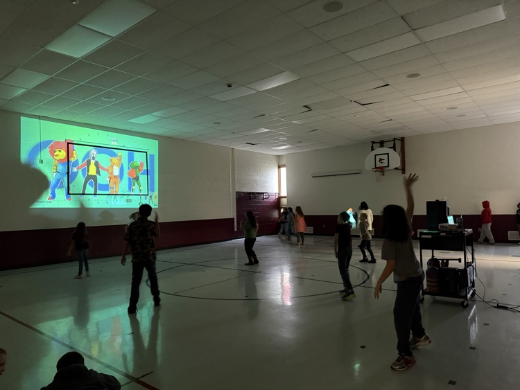 Dance Party in the gym! 
