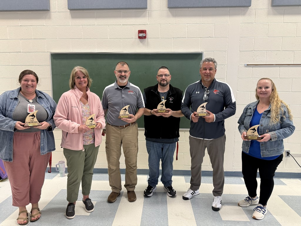 5 Year Staff Awards