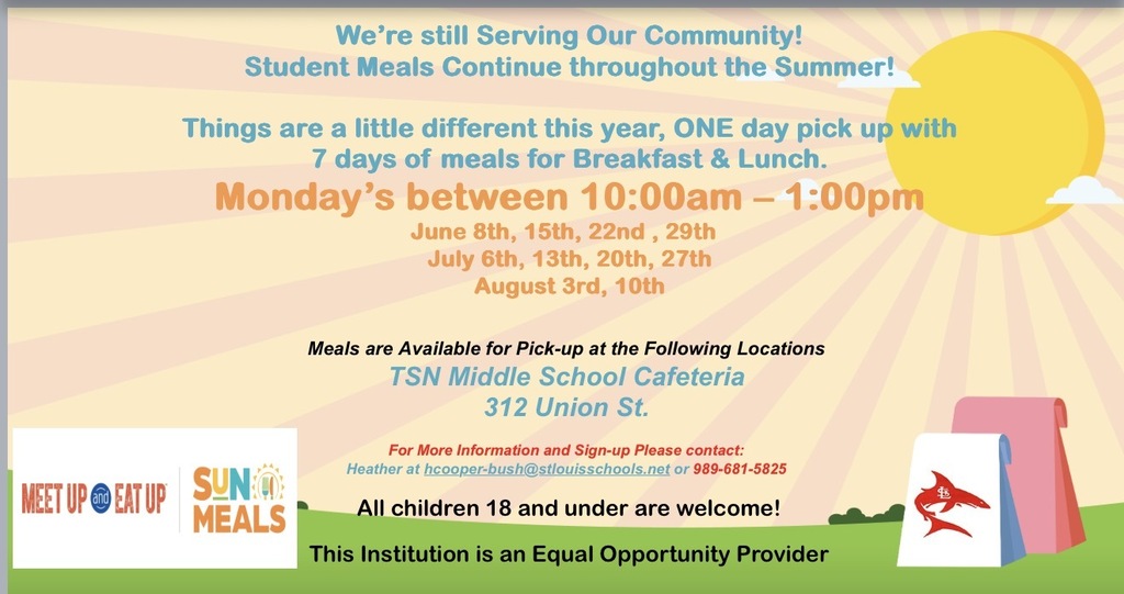 Summer Food Service Flyer