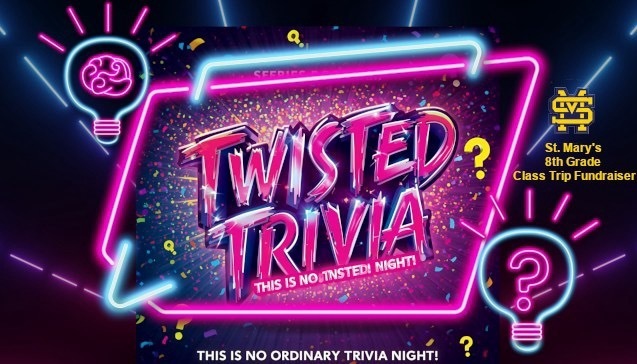 Twisted trivia neon logo