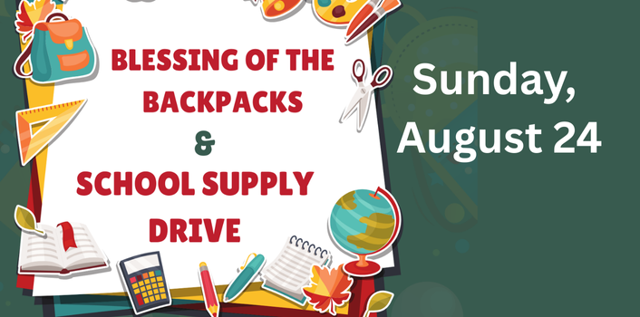Backpack Blessing 2025