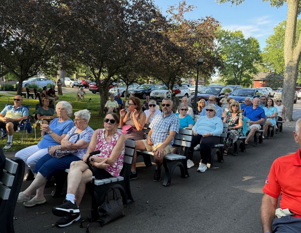 outdoor Mass at Sacred Heart