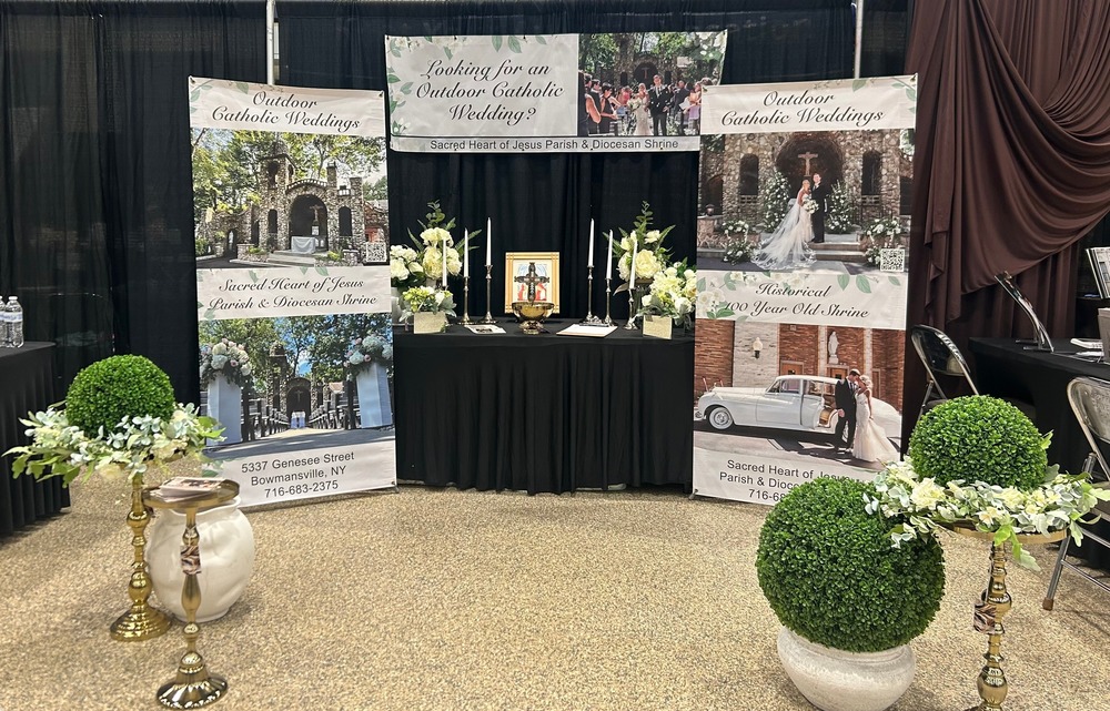 Sacred Heart of Jesus Wedding Expo Booth 2026