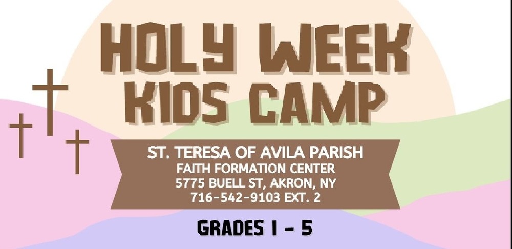 Holy Week Kids Camp