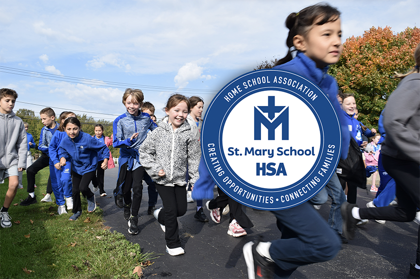 students running