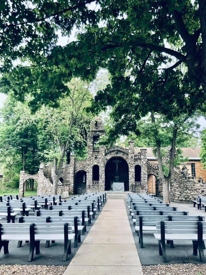 SAcred Heart of Jesus Shrine Outdoor Mass space