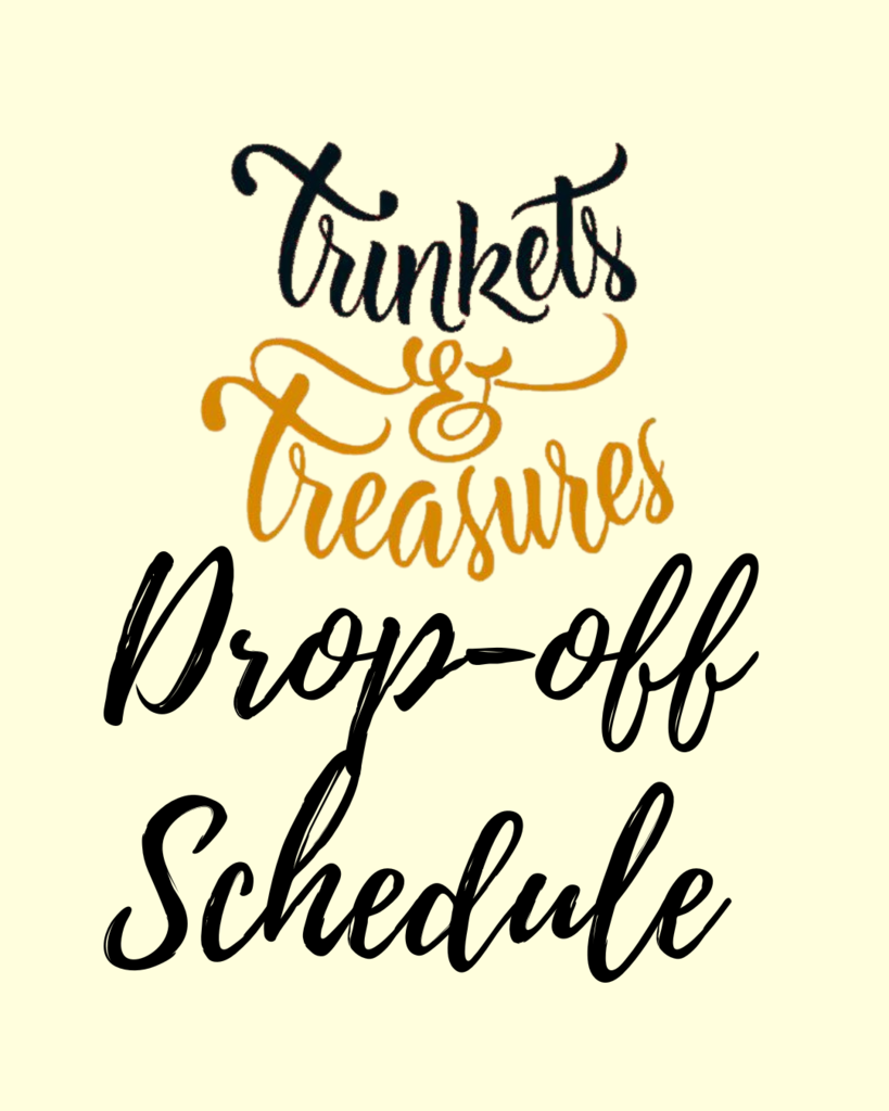 St. Mary's Picnic TRinkets and Treasures Drop-off