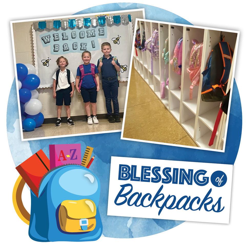 Blessing of Backpacks