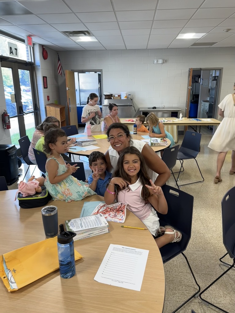 Families at St. Mary's Summer Faith Formation Program