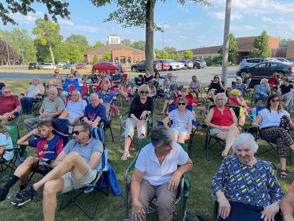 St. Mary's Church Swormville Assumption Outdoor Mass and BYOPicnic