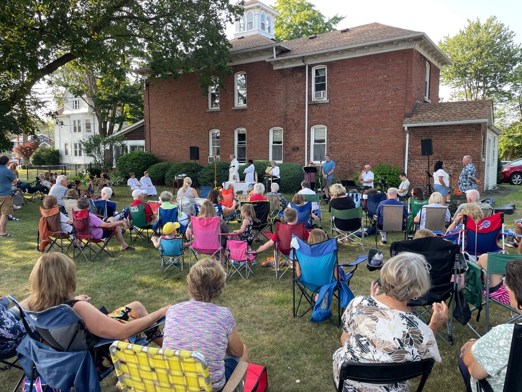 St. Mary's Church Swormville Assumption Outdoor Mass and BYOPicnic