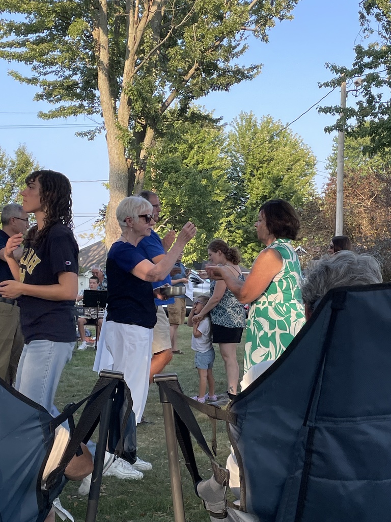 St. Mary's Church Swormville Assumption Outdoor Mass and BYOPicnic