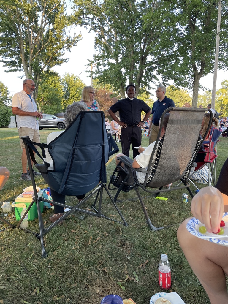 St. Mary's Church Swormville Assumption Outdoor Mass and BYOPicnic