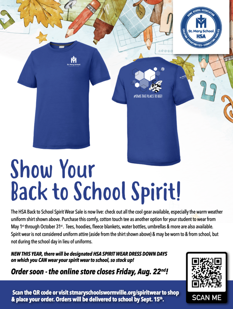 Spirit Wear Sale