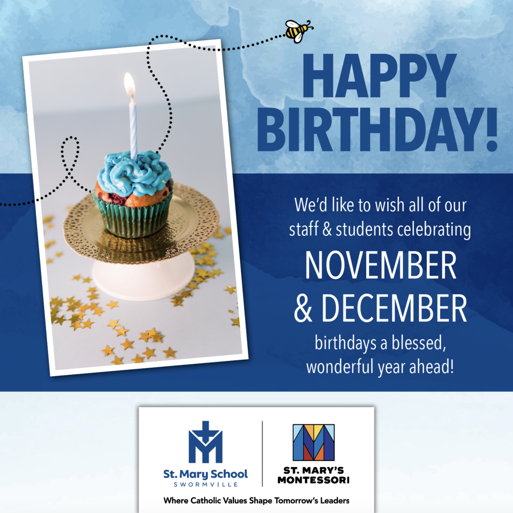 Nov. & Dec. Birthdays