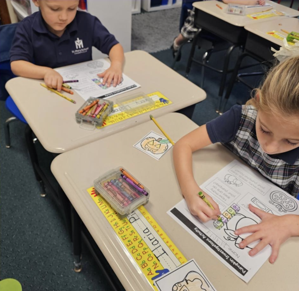 Kindergarten fall fun & pumpkin exploration