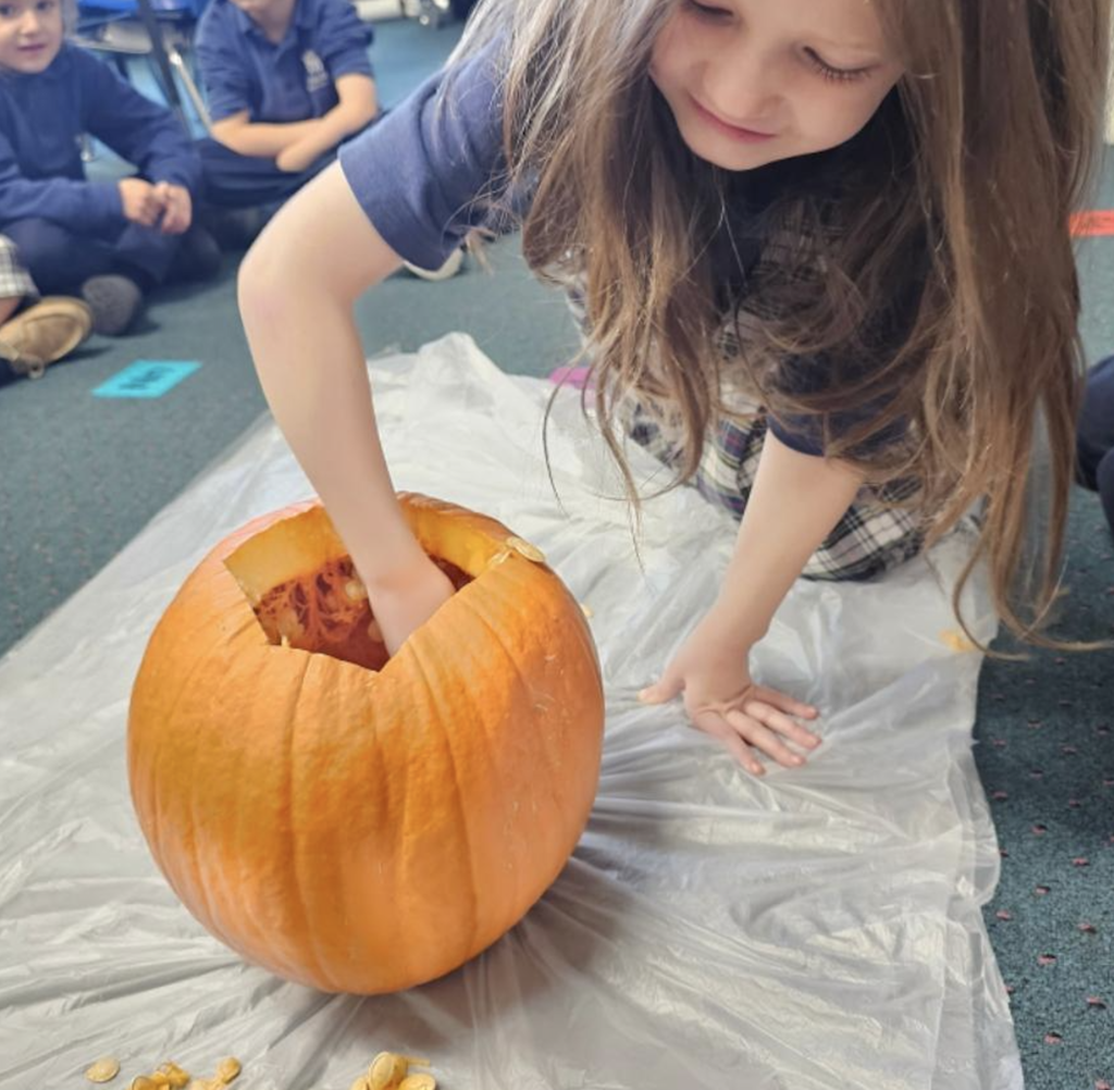 Kindergarten fall fun & pumpkin exploration