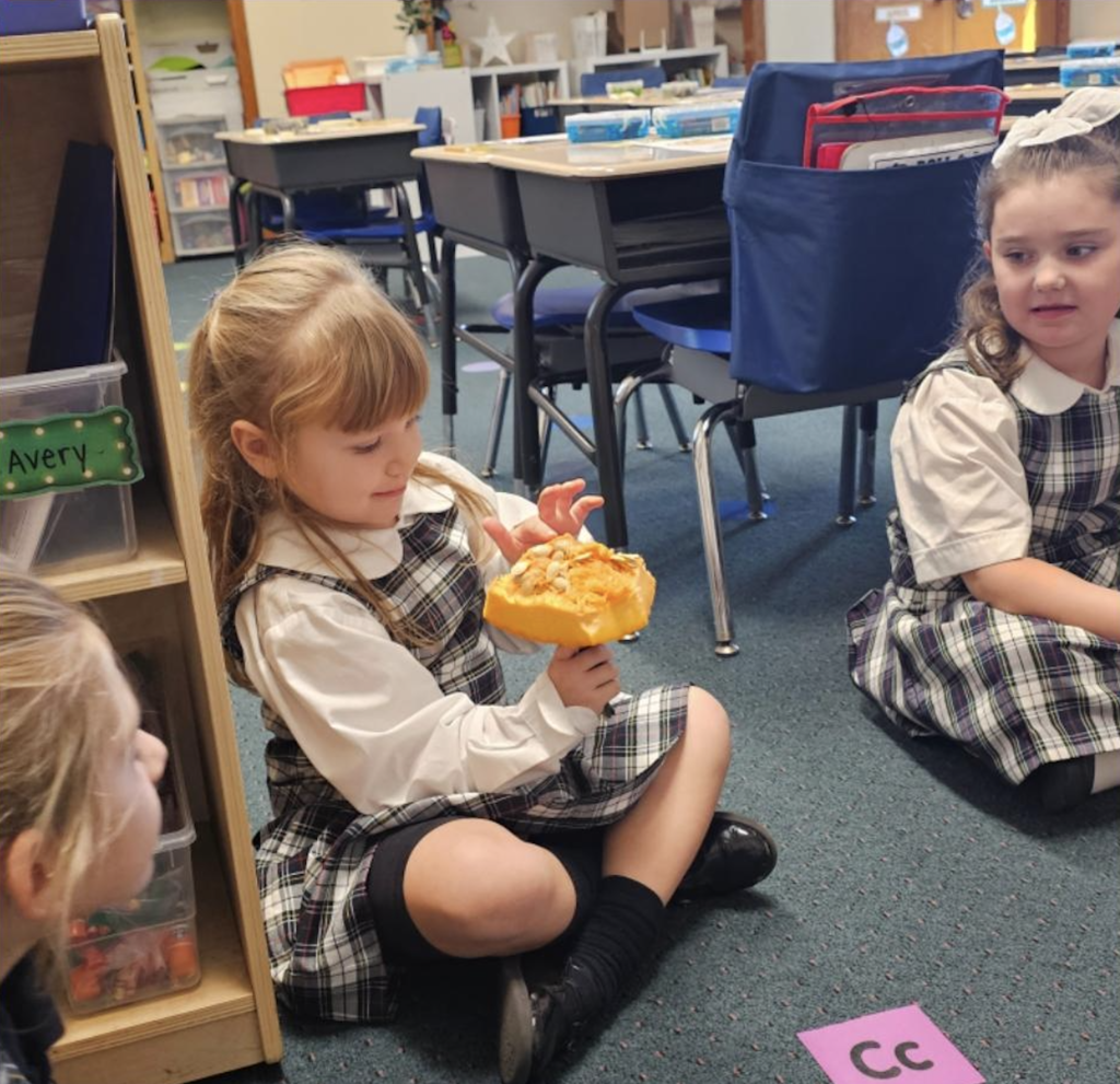 Kindergarten fall fun & pumpkin exploration