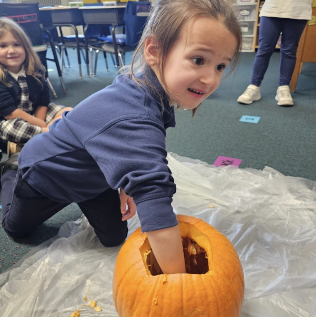 Kindergarten fall fun & pumpkin exploration