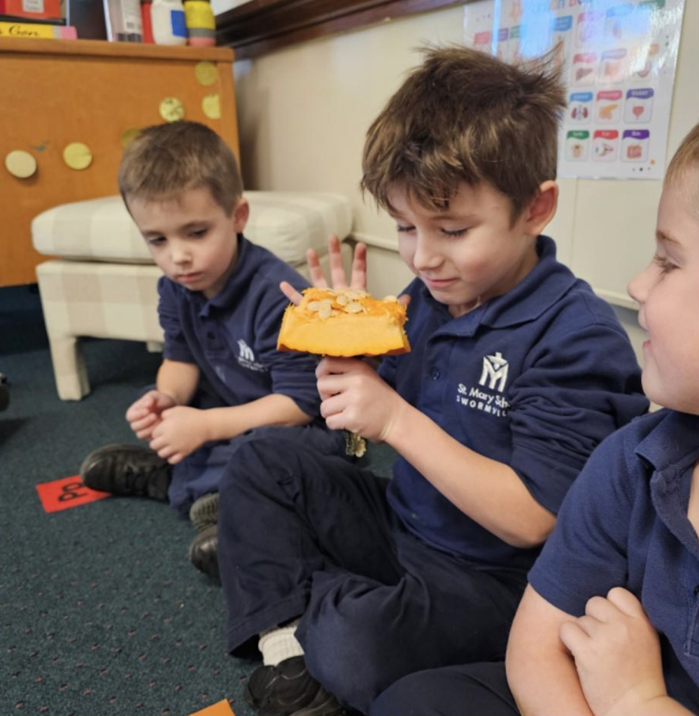 Kindergarten fall fun & pumpkin exploration