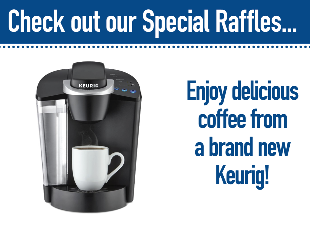 Win a Keurig Coffee Maker!