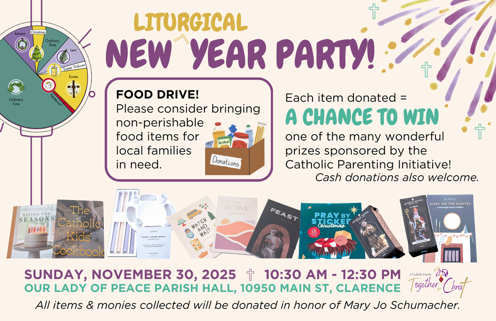 Liturgical New Year celebration at Our Lady of Peace Church