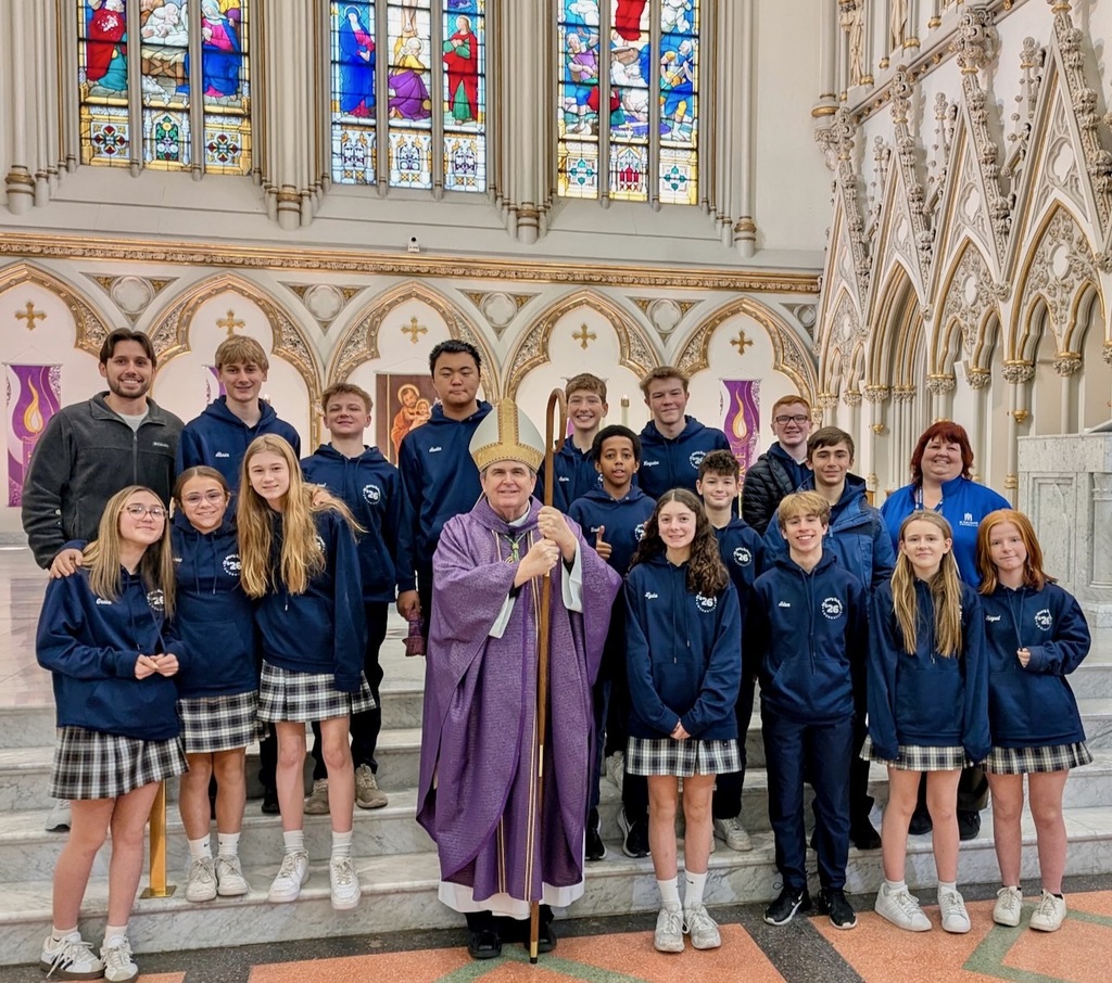 Class of 2026 Mass with Bishop
