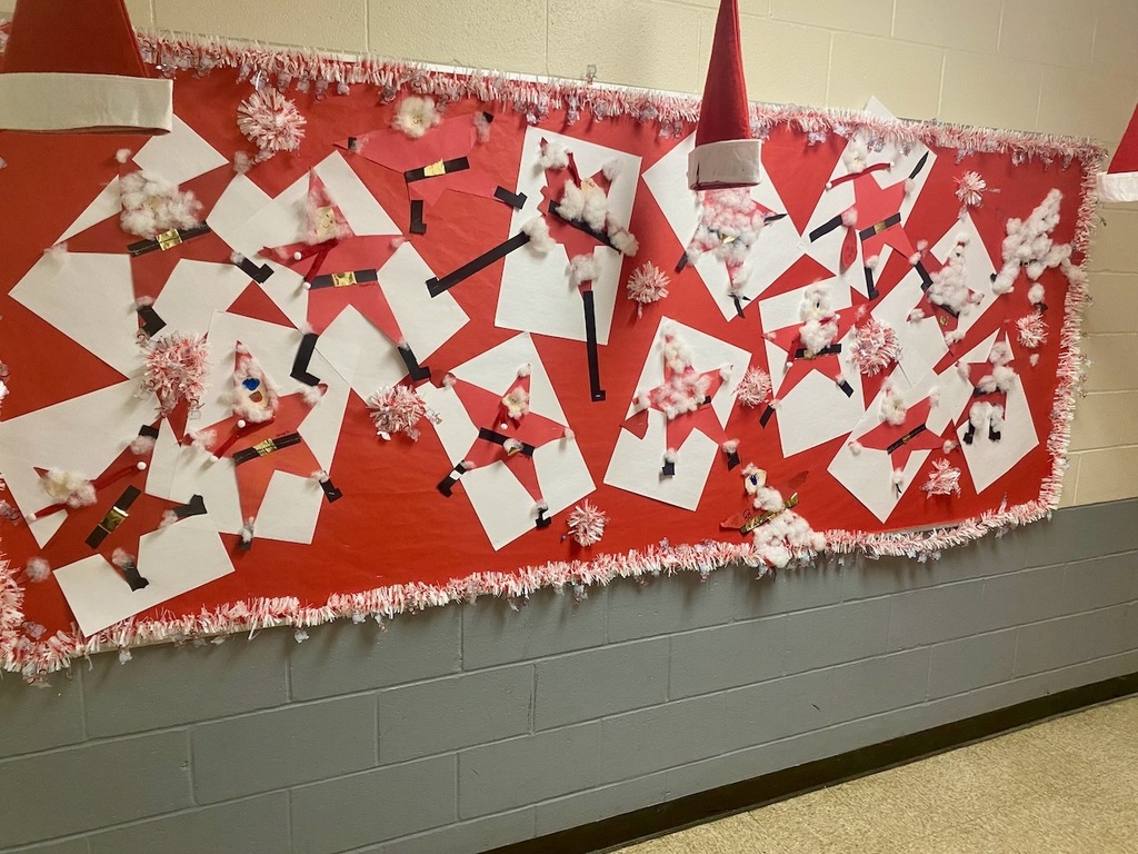 christmas decor at SMS