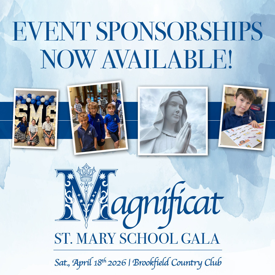 Event Sponsorships available for St. Mary School Gala