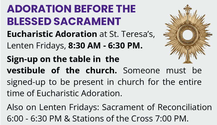 All Day Eucharistic Adoration