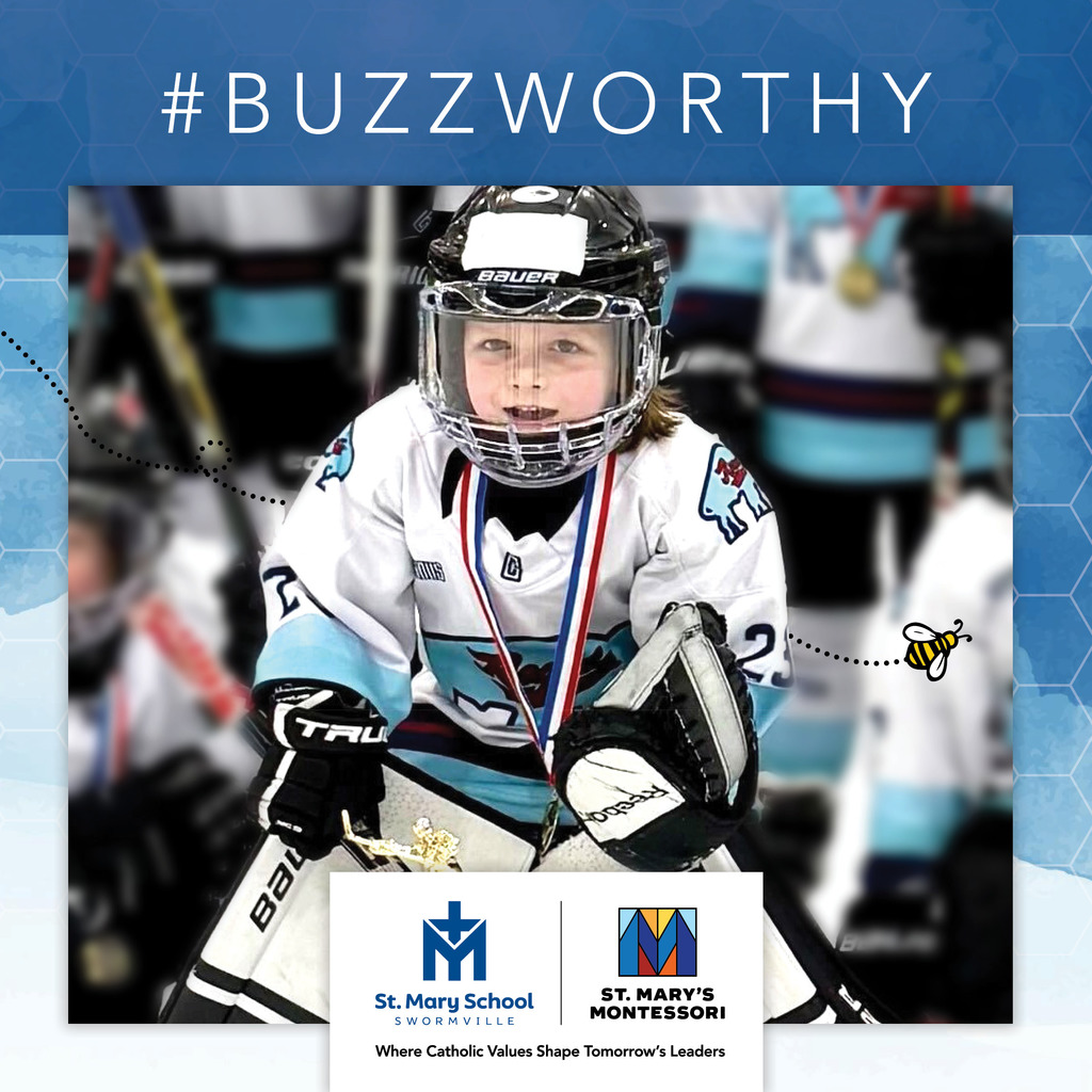 Buzzworthy SMS Student hockey player