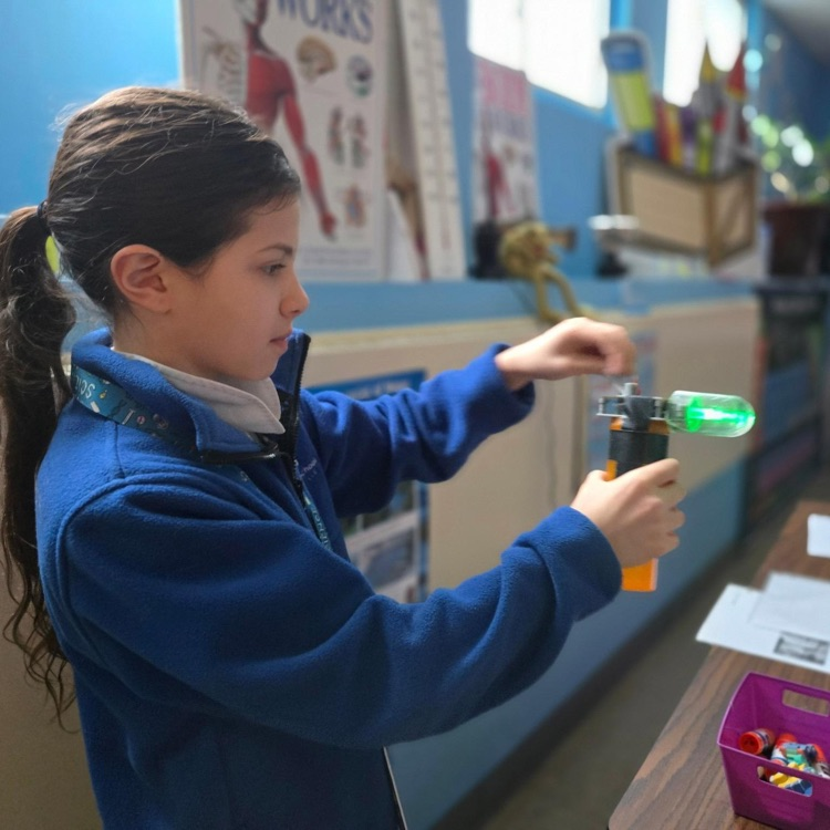 grade 4 science students