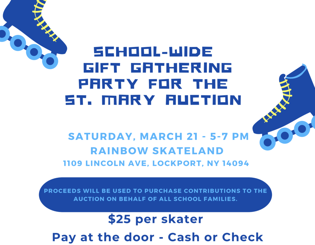 Roller Skating Party Flyer