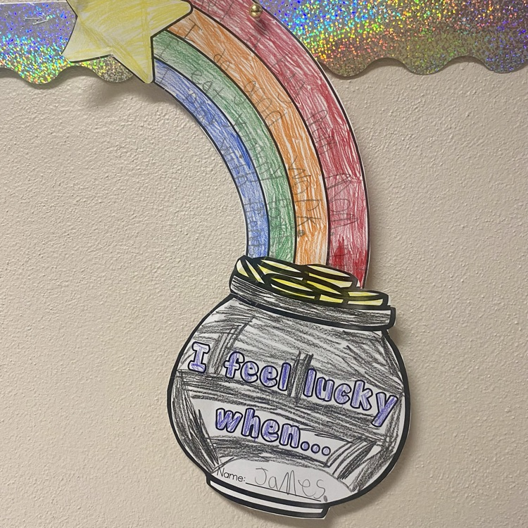 st Patrick’s day work in sms hallways