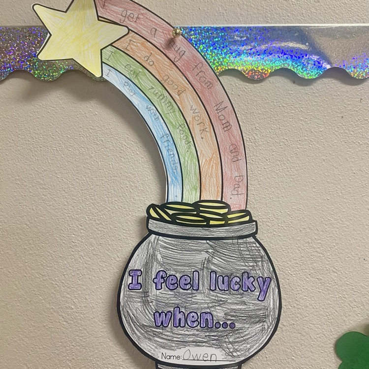 st Patrick’s day work in sms hallways