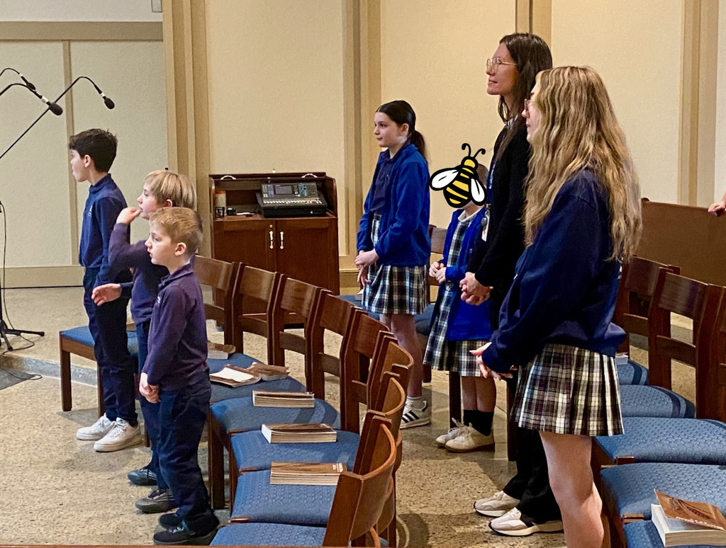 St. Joseph Faith Family sings in choir